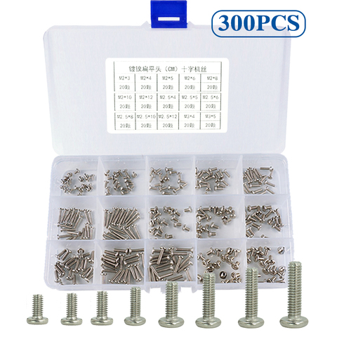 luchang Laptop Notebook Nickel Screws Set Computer Electronic Digital Mini Mechanical Assortment Repair Kit Hardware ► Photo 1/4