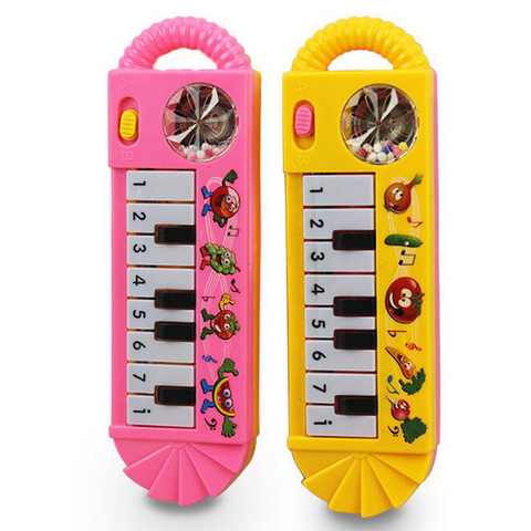 Baby Piano Toy Infant Toddler Developmental Toy Plastic Kids Musical Piano Early Educational Toy Musical Instrument ► Photo 1/6