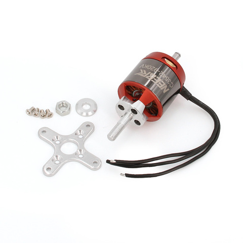 DXW C3542 920KV 2-4S 6mm Outrunner Brushless Motor for RC FPV Fixed Wing Glide Drone Airplane Aircraft Plane Warbirds ► Photo 1/6