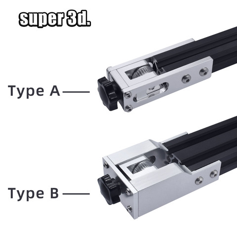 2022 X axis V-Slot 2040 Y axis timing belt Stretch Straighten tensioner For Creality Ender 3 CR-10 10S tronxy 3d printer Parts ► Photo 1/6