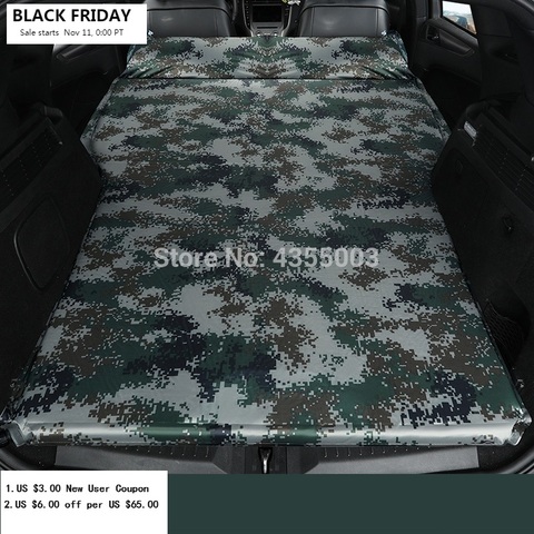 Car automatic air mattress Car Travel bed suv trunk sleeping Cushion Self-driving tour camping Rest outdoor Pad ► Photo 1/6