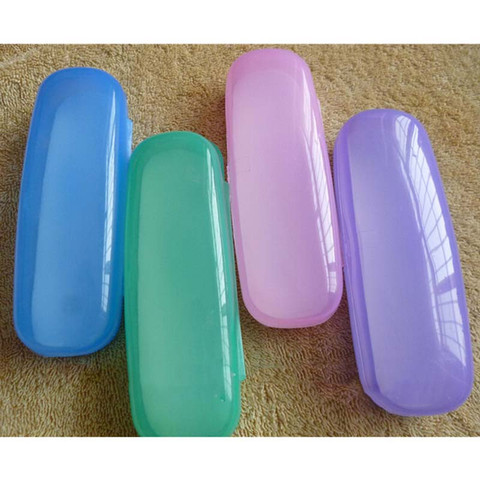 hot sale Clear Hard Plastic Plain Glasses Holder Box Portable Storage Eyeglasses Case Pouch Portable Spectacle Protector ► Photo 1/6