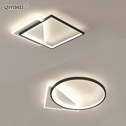 Modern LED Ceiling Lights For Bedroom Study Living Room Indoor Round Lighting Lamps Decoration Luminaria Lustres Lamparas Avize ► Photo 1/6