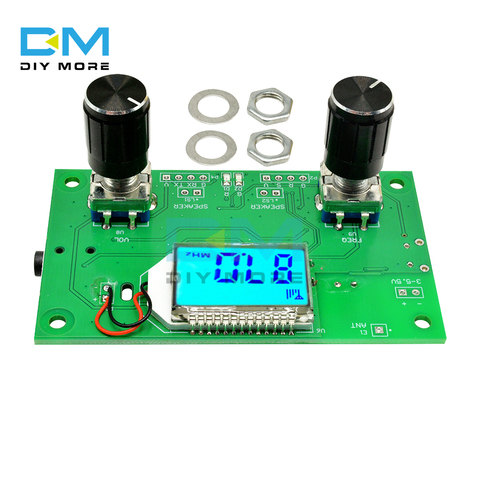 DSP PLL Digital Stereo FM Radio Receiver Module 87-108MHz With Serial Control Frequency Range 50Hz-18KHz Controller Board ► Photo 1/6