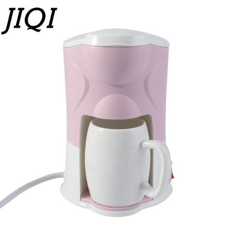 JIQI Coffee Maker Drip Type Machine Semi-automatic Cafe Americano Espresso Cafe Household Cappuccino Latte Maker 220V 300W ► Photo 1/6