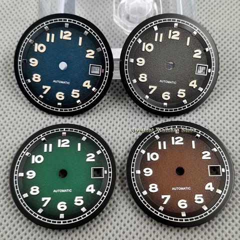 Bliger 31.5mm Sterile Dial Parts Fit for ETA 2836 2824 Miyota 8205 8215 821A,Mingzhu DG2813 3804 Seagull ST1612 movement ► Photo 1/6