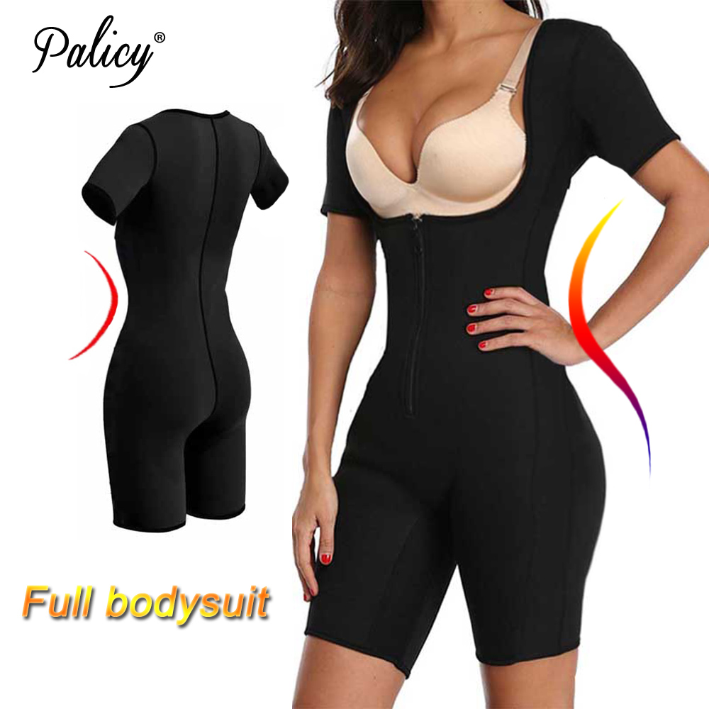Price history & Review on Women's Full Body Shaper Modeling Strap S-3XL Plus Size Neoprene Tank Top Sweat Sauna Suit Elastic Slim Vest Shapewear AliExpress - Store