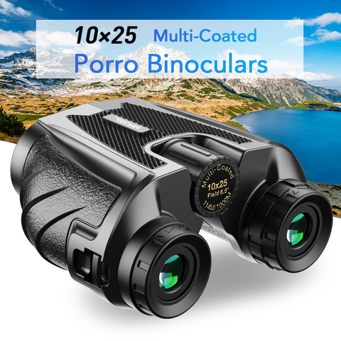 APEXEL Professional Binoculars 10x25 BAK4 Prism High Powered Zoom Binocular 114m/1000m Hunting Telescope for Sport bird-watching ► Photo 1/6