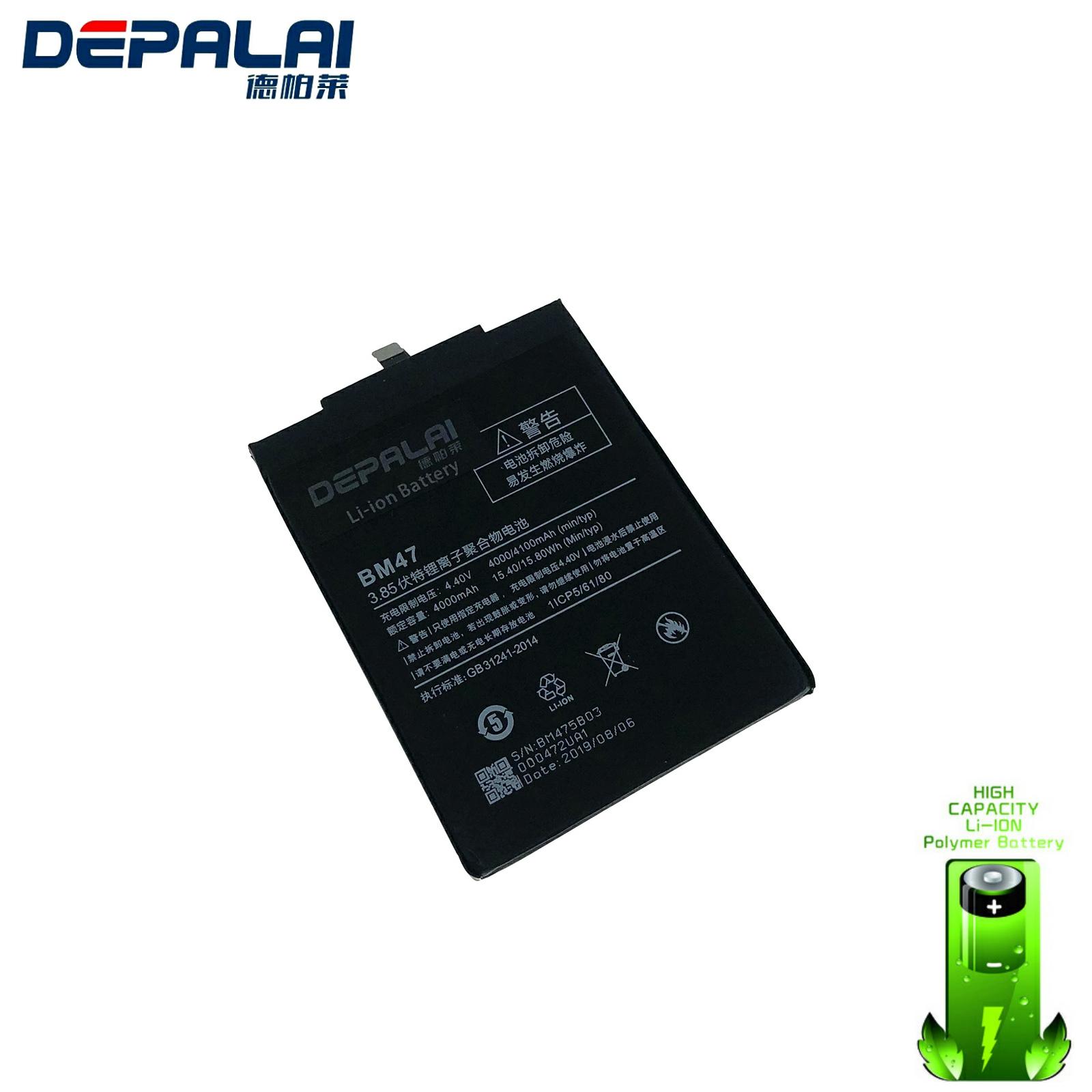 For XiaoMi Redmi 3S Battery BM47 High Quality Large Capacity 4000mAh Battery Replacement For Redmi 3X Hongmi 3 S bm47 ► Photo 1/6