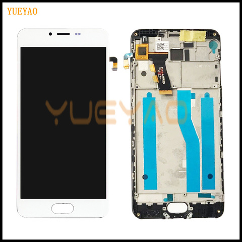 5.2 LCD For MEIZU M5 Display Touch Screen Digitizer with Frame M611H Display Module For MEIZU M5 LCD Screen Replacement ► Photo 1/2