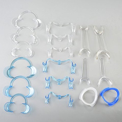 Dental Intraoral Cheek and Lip Retractor for Teeth Whitening (18pcs/kit) ► Photo 1/6