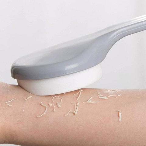 Long Handle Exfoliating Sponge Bath Scrubber Back Body Scrub Exfoliation Cleaning Equipment Bathroom Shower Rubbing Mud Brush ► Photo 1/6