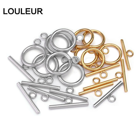 Stainless Steel OT Clasps Bracelet Toggle Clasp Connectors for DIY Bracelet Necklace Jewelry Findings Making Supplies Wholesale ► Photo 1/6