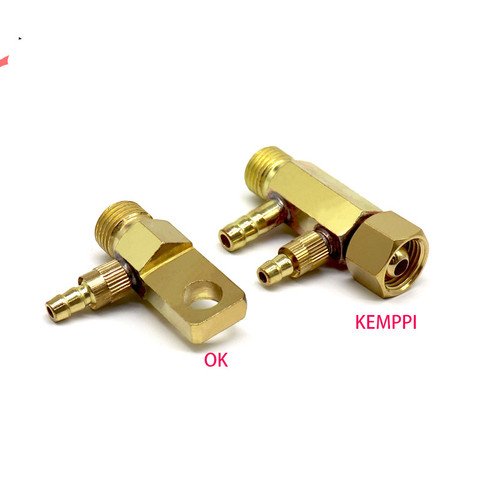 Water Cooled Gas Adapter Quick Connector Fitting For Argon Protected Welding TIG Welding Torch Wp18 ► Photo 1/5