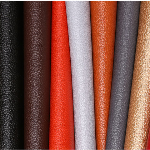 PU Leather Fabrics For Sewing Bags Jackets Home Decor Solid Faux Leather Fabric By Meter 100cmX145CM Mascarillas Telas ► Photo 1/6