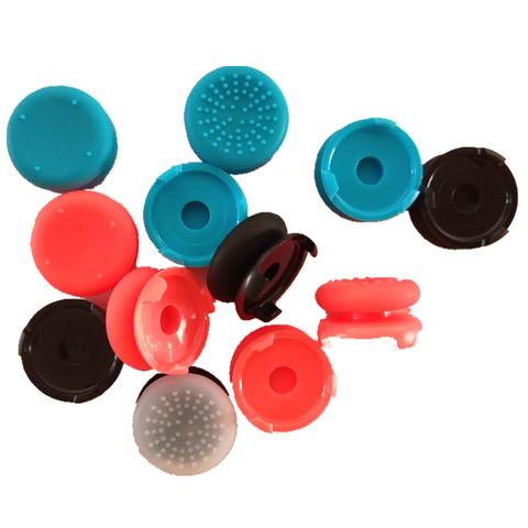 Silicone Plastic Caps Extender Thumb Stick Grip Joystick Cap Thumb Cover for Nintend Switch Joy-Con  NS Switch Lite Controller ► Photo 1/6