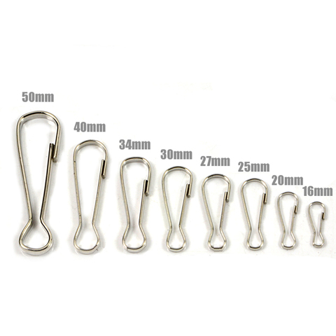 100pcs 25mm Lanyard Clip Hooks Various Colors Clip Hook Purse Clip Hardware  Key Chain Clip Snap Clip Hook for ID Card Key Chain Craft 