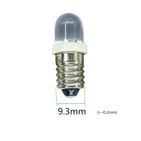 5pcs E10 LED Bulb Flashlight Bulb DC4.5V E10 3V LED E10 4.5V LED Bulb E10 6V blue led DC4.5V E10 12V Indicator bulb 18V E10 24V ► Photo 1/6