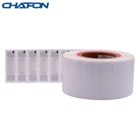 50pcs 73.5*21.2mm rfid gen2 uhf paper tag with U8 or H3 chip used for warehouse management ► Photo 1/6
