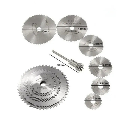 Mini HSS Circular Saw Blade Rotary Tool For Dremel Metal Cutter Power Tool Set Wood Cutting Discs Drill Mandrel Cutoff 22-60mm ► Photo 1/6