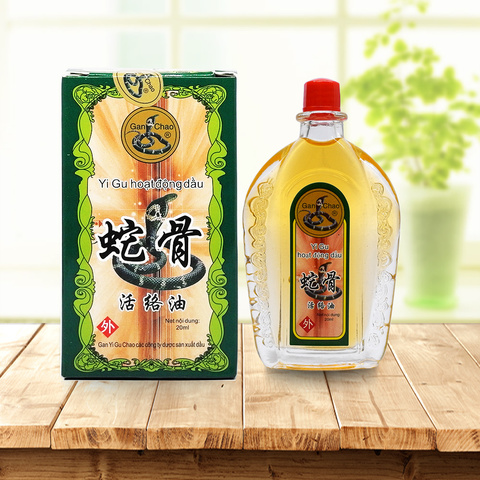 Vietnam snake venom poison oil backache back pain joint massage Relax the body muscle fatigue star balm home healthcare ► Photo 1/6