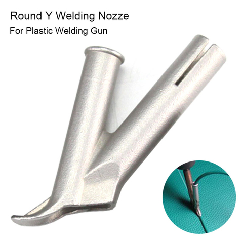 Round Y Hot Gun Nozzle Plastic Speed Welding Tip Leister Vinyl Welder Tools Nozzle For Welding Polypropylene Polythene PVC ABS ► Photo 1/6