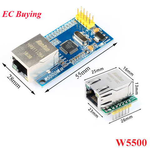 USR-ES1 W5500 Ethernet Network Modules TCP/IP 51/STM32 SPI Interface For Arduino