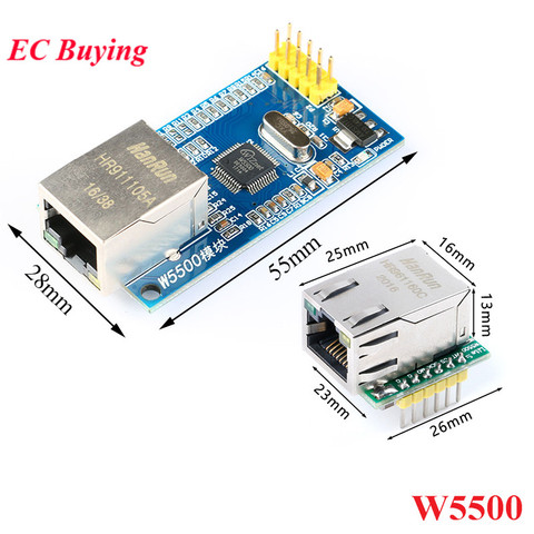 USR-ES1 W5500 SPI to LAN Ethernet Network Module Converter TCP IP 51/STM32 SPI Interface W5100 For Arduino Internet of Things ► Photo 1/5