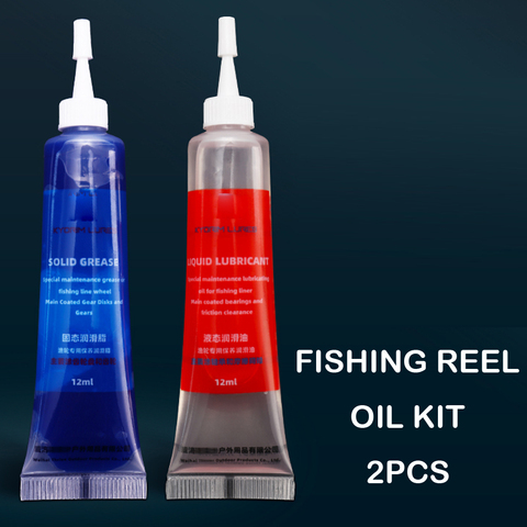 2pcs Fishing Reel Oil Fishing Reel Fat Oil Lubricant Grease Fishing Reels Special Maintenance Oil Fishing Tool ► Photo 1/6