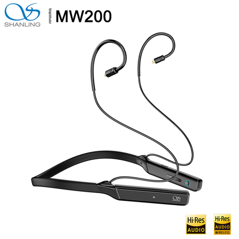 Shanling MW200 AK4377A CSR8675 Bluetooth 5.0 Neckband Sports MMCX Earphone Cable Codecs Adapter IPX4 LDAC LHDC aptX HD ► Photo 1/6