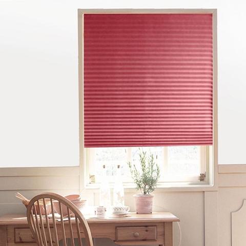Self-Adhesive Pleated Blinds Blinds Curtains Living Room Half Blackout Window Curtains For Bathroom Balcony Shades ► Photo 1/6