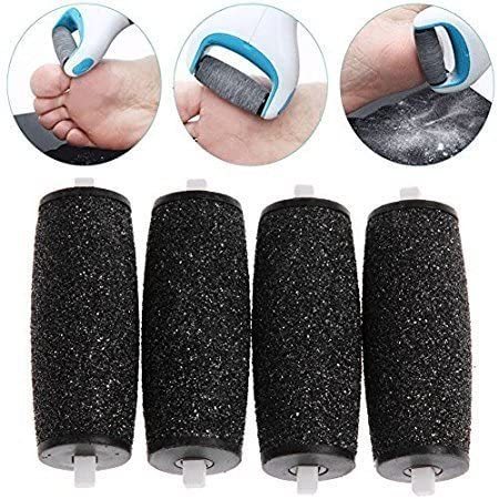 4Pcs Dull Polish Foot care tool Heads Hard Skin Remover Refills Replacement Rollers For Scholls File Feet care Tool ► Photo 1/6