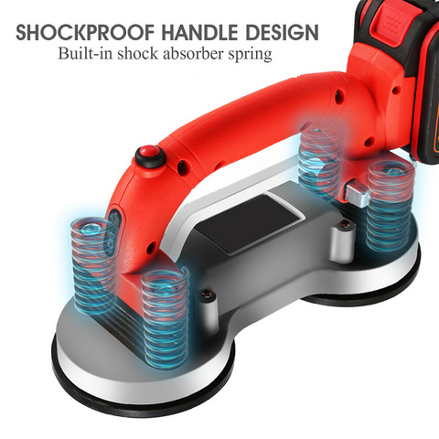 Tiling Tiles Machine 60-120mm Tiles Vibrator Suction Cup Adjustable Protable Automatic Floor Vibrator Leveling Tool With Battery ► Photo 1/6