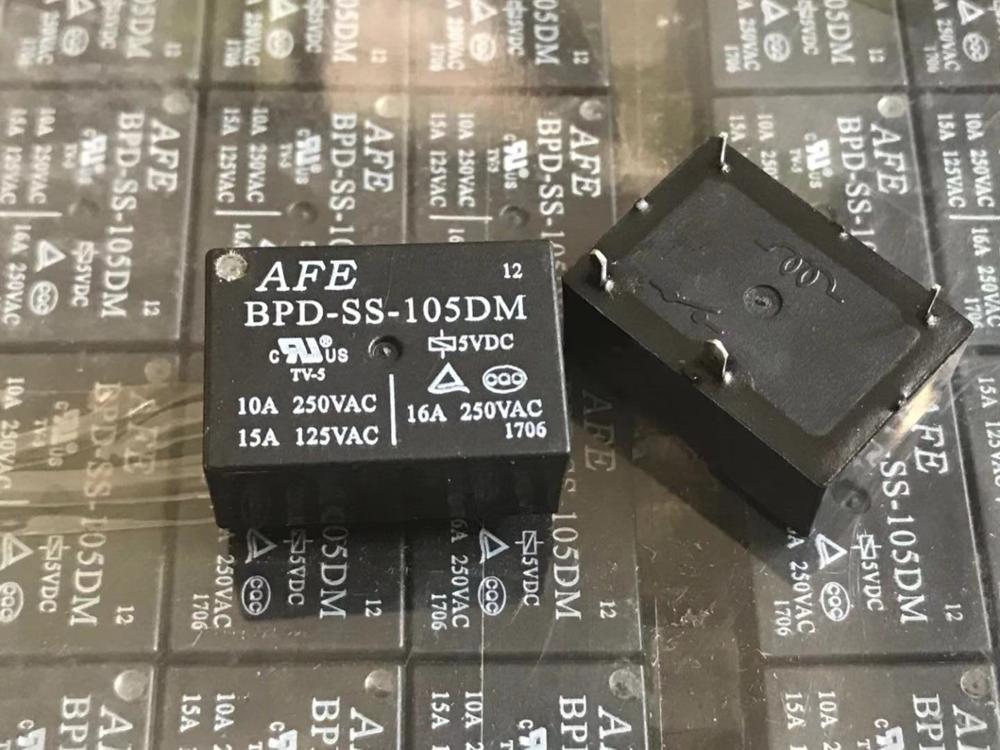 BPD-SS-105DM Power Relay 16A 125VAC 4 Pins equivalent as HF7520-005-HSP ► Photo 1/1