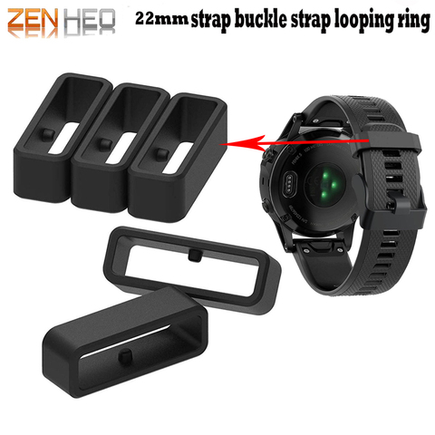 22MM strap band safety buckle Rings for Garmin Forerunner 220 230 235 735XT 945/935 replacement for Garmin Fenix 5/Fenix 5 Plus ► Photo 1/6