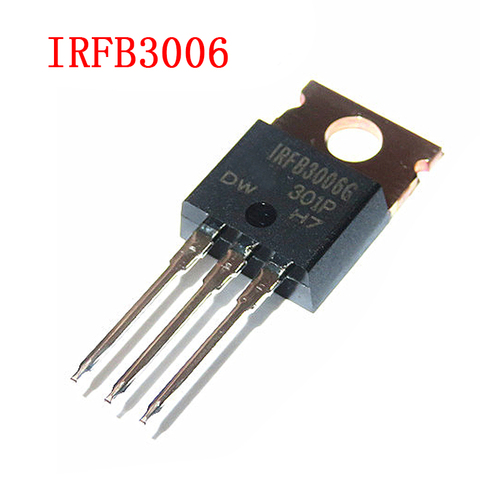 5PCS IRFB3006PBF TO-220 IRFB3006 TO220 60V 195A MOSFET N-channel logic level gate new original ► Photo 1/1