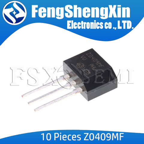 10PCS Z0409MF TO202 Z0409 TO-202 TRIAC ► Photo 1/1