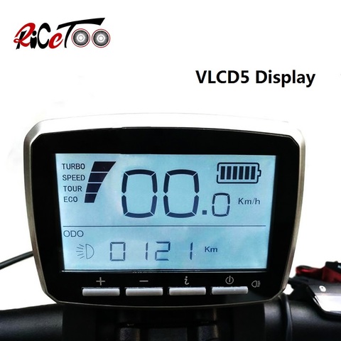 RICETOO Electric Bicycle Tongsheng VLCD5  Display With USB Plug E-bike Accessories for Replacement Mid Drive Motor Parts ► Photo 1/6
