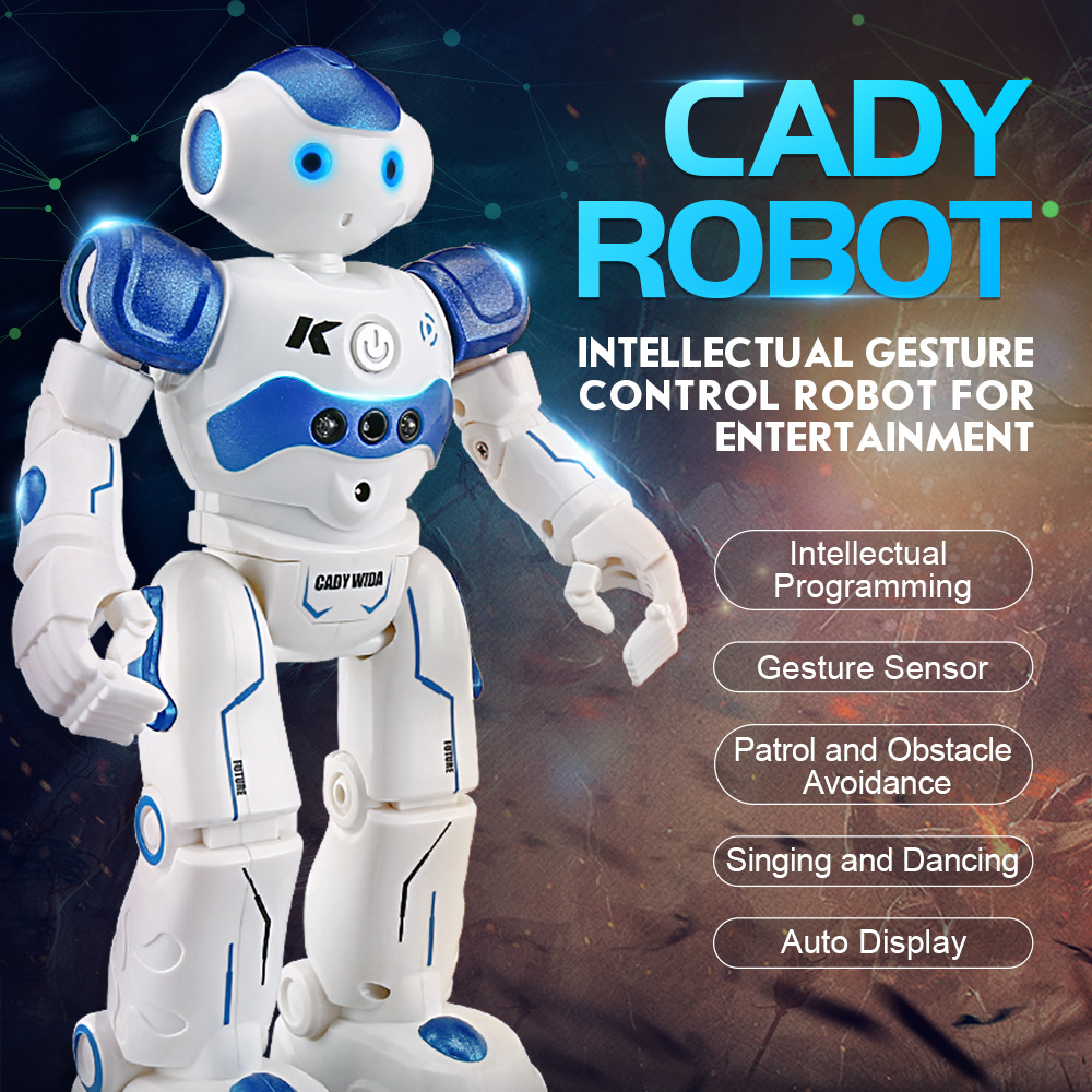 JJRC R5 Intelligent Control Robot Auto-follow Educational Musical Children Toy 
