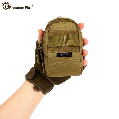 Military Tactical Army Bag Camouflage Nylon Molle Pouch Mobile Phone Package Climbing Attached Packs Travel Hiking Bags ► Photo 1/6