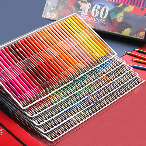 48 Oil Based Color Pencils for Drawing & Illustration