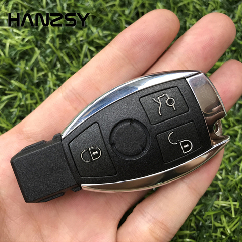 3 Button Smart key shell For Mercedes benz W211 W210 W204 W203 W221 W222 For A B C E S Class Car Remote Key Case Cover Fob ► Photo 1/6