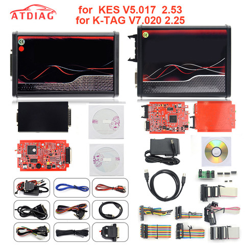 For KESS For Ktag K TAG V7.020 For KESS V2 V5.017 SW V2.25 v2.47 2.53 Master ECU Chip Tuning Tool For K-TAG 7.020 Online ► Photo 1/6