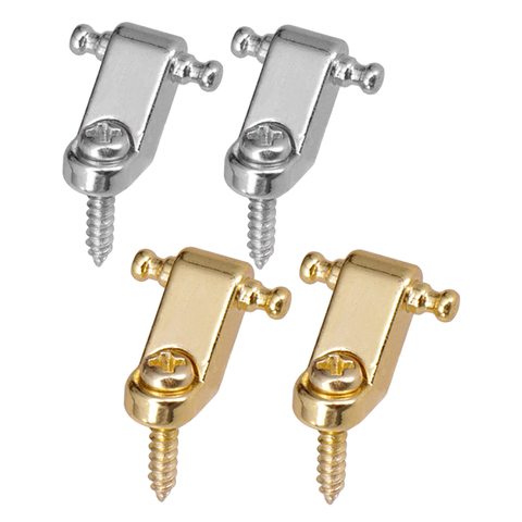 2 pcs Electric Guitar String Retainers Tree Standard Roller String Mounting Guitar Tree Guides with 2pcs Screws Guitar Parts ► Photo 1/6