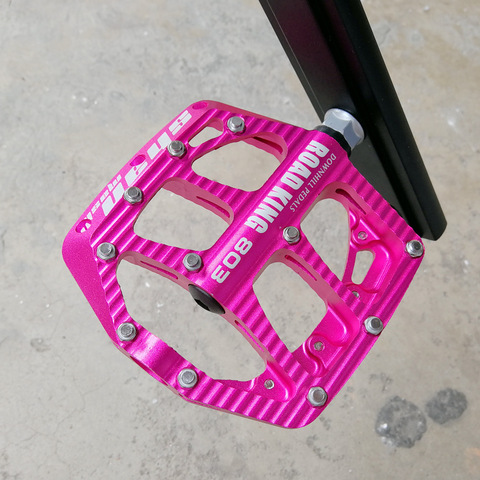 Mountain Bike Sealed Bicycle Pedals CNC Aluminum Body For MTB Road Bicycle Bearing Non-Slip Flat Pedals ► Photo 1/6