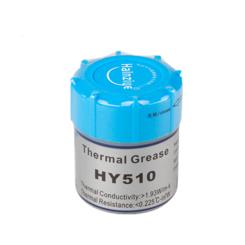 1PCS HY510 10g / PCS silicone heat conduction paste conductive grease radiator for CPU GPU chipset notebook computer ► Photo 1/2