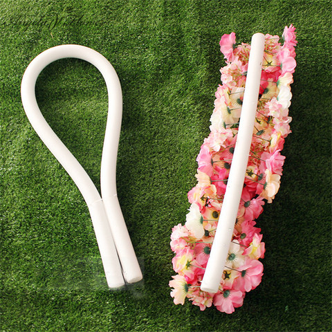 DIY Foam strip wedding flower arrangement base cylindrical white stick solid round curtain flower ball sponge flower wall props ► Photo 1/6