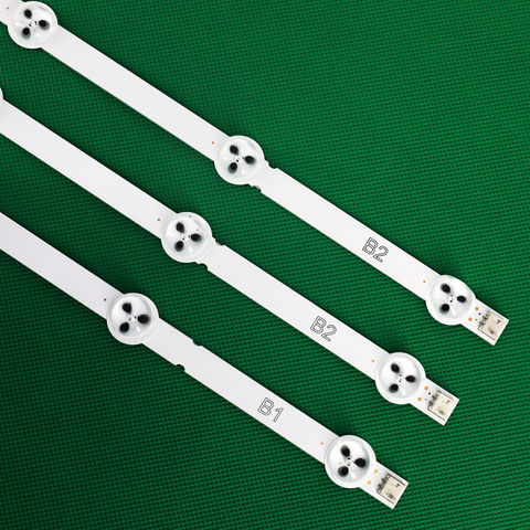 Original for LG backlight KIT 6916L-1438A B1 6916L-1437A B2 32LN5400 32LN577S 1set=3PCS (1PCS=7LED) ► Photo 1/6