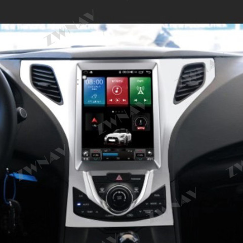 Android 10 PX6 Tesla For Hyundai Azera 2011 2012 GPS Navigation Car Radio Player Head Unit Multimedia Stereo Audio IPS Screen ► Photo 1/6