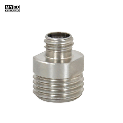 Stainless Steel Material M10-M6 Suitable For Extruder OMG V2 E3D V6 Threaded Heat Pipe Conversion And Docking Adapter 10M6 ► Photo 1/1